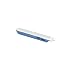 CoorsTek Porcelain Combustion Boat, White Glazed