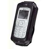 CELLET ELITE LAMBSKIN CASE with DETACHABLE SWIVEL CLIP for LG VX9800 "THE V PHONE" VX-9800
