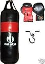 Kids punch bag and Boxing gloves set with bracket