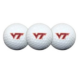Team Effort Ncaa Virginia Tech Hokies - Golf Ball 3 Pack