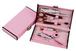 Ladies Pink Traveler Manicure Set