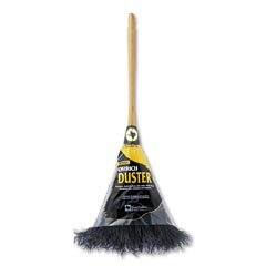 Retractable Ostrich Feather Duster, 14" Long - Open - 9" Long - Retracted FBS914FD