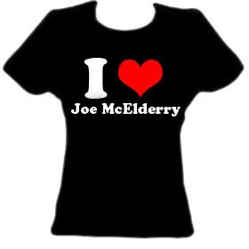 I love Joe McElderry fitted t shirt x factor