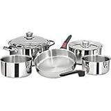 Magma Nestable Stainless Steel Cookware (Set of 10) by 