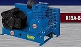 Jenny Base Plate Mounted Electric Motor Air Compressors, 1 Stage, Pump K, 1 HP, 560 RPM