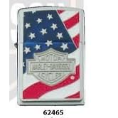 Zippo® Harley-Davidson® Bar Shield and Flag Lighter