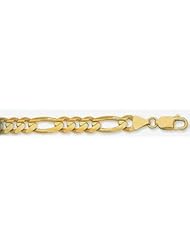 8mm Figaro Chain 22"