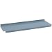 Lyon DD3720 Pipe and Rod Rack with Steel Shelf for Bar, 36" Width x 12" Depth, Dove Gray, (Pack of 8)