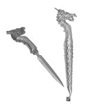 Dragon Dagger Letter Opener With Metal Sheath