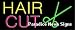 Hair Cut Neon Sign 13 x 32
