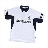 Scotland - Senior SS Polo White XXL