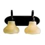 Bath 2 Lt Incandescent BATHBRACKET Oiled Bronze
