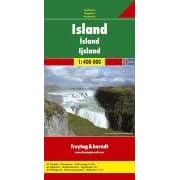Iceland Road Map (Country Road and Touring) by Freytag-Berndt