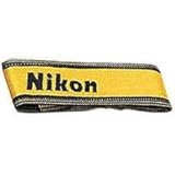 Nikon AN 4Y - Neck strap - black, yellow - nylon
