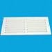 American Metal 12X4In White Sidewall Register 382W12X4-R