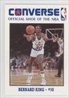 Bernard King Washington Bullets (Basketball Card) 1989-90 Converse [???] #N/A