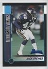 Jack Brewer Minnesota Vikings (Football Card) 2002 Bowman #199