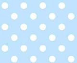 Fitted Pack N Play (Graco Square Playard) Sheet - Pastel Blue Polka Dots Woven - Made In USA