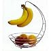 Kitchen & Housewares : Banana Tree/Fruit Bowl (Silver) (11"h x 13.5"dia.)
