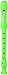 Smart Soprano Recorder HY-26B Green 3-Piece Baroque Fingering