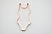 The Fussy Pup Bathing Suit 1 Piece Cookie Cutter 4.75 Inch