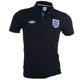 Umbro England Polo Shirt Mens Dark Navy X-X Large