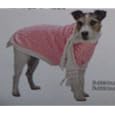 Cheap Deals on Fashion Pet Basket Weave Dog Scarf and Sweater Set, XSmall, Bubblicous Pink