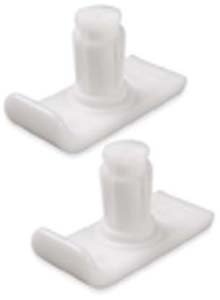 Universal Walker Glides, Fit 1 and 7/8 I.D. 1 Pair