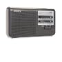 Sony ICF38 Portable AM/FM Radio (Black)