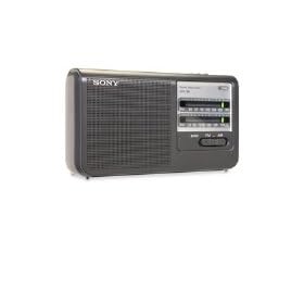 Sony ICF38 Portable AM FM Radio (Black) by