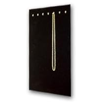 Chain Board 7 Hooks Black Necklace Jewelry Display