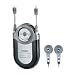 Coby CX-7BLACK Mini AM/FM Pocket Radio with Strap and Earphones - Black (1 Each)