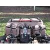 SAWTOOTH MOUNTAIN FRONT RACK ALL TERRAIN VEHICLE (ATV) CARGO BAGS - KHAKI