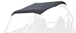 Classic Accessories 18-010-010401-00 QuadGear Black UTV Ranger Roll Cage Top With Front and Rear Windows Fits Polaris Ranger RZR