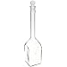 Kimble Kimax Borosilicate Glass Square Class A Volumetric Flask, with Stopper