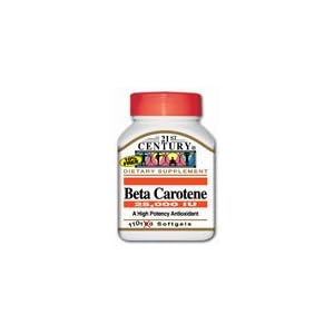 Beta Carotene 25,000 Iu 110 Sgels by 21st Century