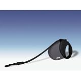 Flexi Comfort 3 Retractable All Belt Leash For Dogs Up To 150lbs. (grey/black)