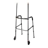 Drive Medical Lift Walker with Retractable Stand Assist Bars