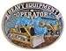 HEAVY EQUIPMENT OPERATOR OCCUPATION BELT BUCKLE