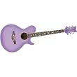 Daisy Rock WildWood Acoustic Short Scale Guitar, Pink Burst