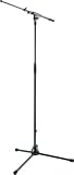 K&M Microphone Stand with Telescopic Boom Arm