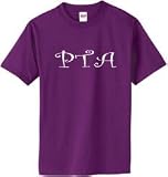 P T A on Adult & Youth Cotton T-Shirt (in 39 colors)