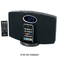 Jensen JIMS-211i Docking Music System for iPod and iPhone (Black)