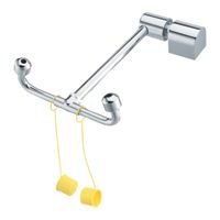 Bradley Deck Mounted Swing Activated Eye Wash Station by Bradley Corporation