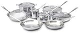 3-Ply Stainless Steel 14-Piece Cookware Set 3-Ply Stainless Steel 14-Piece Cookware Set
