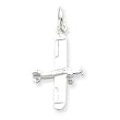 Sterling Silver Airplane Charm