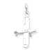 Sterling Silver Airplane Charm