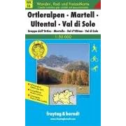 Ortleralpen, Martell, Ultental, Val di Sole GPS: FBW.WKS.06: Ortler Mountains, Martell (Val Di Martell), Val Di Sole (Hiking Maps of the South Tyrol)