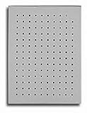 Perforated magnetic board (stainless steel) (16"H x 20"W x 1"D)