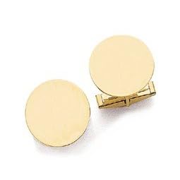 14K Gold Cuff Links by 